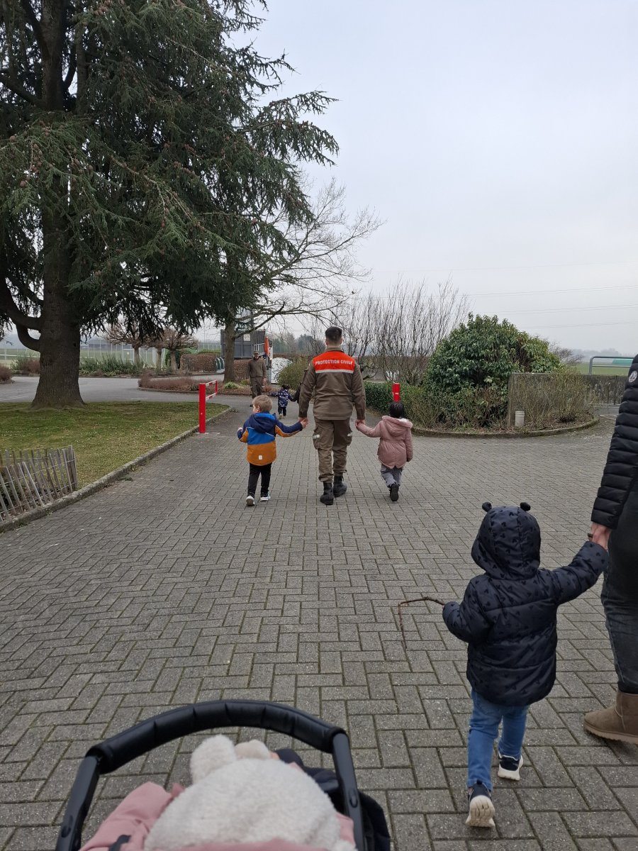 Evacuation d'une crèche